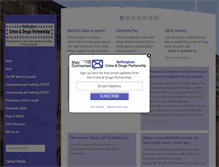 Tablet Screenshot of nottinghamcdp.com